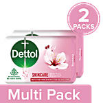 Dettol Bathing Soap - Skincare 2x75 g Multipack