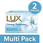 Lux Lux International Creamy White Soap Bar 2x75 g Multipack