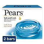 Pears Soft & Fresh Soap Bar 2x125 g Multipack