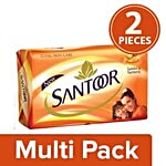 Santoor Bathing Soap - Sandal & Turmeric 2x100 g Multipack
