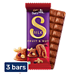 Cadbury Dairy Milk Silk Fruit & Nut Chocolate Bar 3x51 g (Multipack)