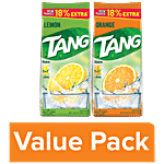 Tang Instant Drink Mix - Orange 500 gm + Lemon 500 gm Combo 2 Items