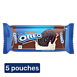 Cadbury Oreo Chocolate Flavour Creme Sandwich Biscuit 5x41.75 g (Multipack)