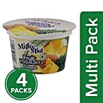 Milky Mist Fruit Yoghurt - Pineapple 4x100 ml Multipack