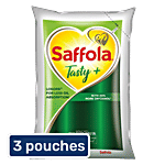 Saffola Tasty+ 50% More Oryzanol Edible Oil 3x820 g (Multipack)