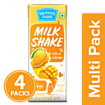 mother dairy Milk Shake - Mango Carton 4x200 ml Multipack