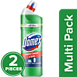 Domex Fresh Guard Disinfectant Toilet Cleaner Liquid - Lime Fresh 2 x 1 L Multipack