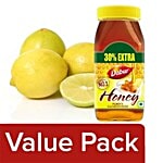 bb Combo Dabur World's No.1 Honey Brand 1 kg + Fresho Lemon 1 kg Combo 2 Item