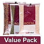 bb Royal Moong - Green, Whole 500 gm + Urad Dal - Split 500 gm + Channa Brown 500 gm Combo 3 Item