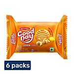 Britannia Good Day Cashew Cookies 6x60 g Multipack
