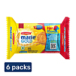 Britannia Marie Gold Biscuits 6x64 g (Multipack)