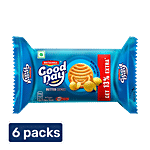 Britannia Good Day Butter Cookies, (Get 22 g Extra) 6x60 g Multipack