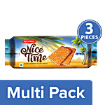 Britannia Nice Time - Sugar Showered Coconut Biscuits 3x150 g Multipack