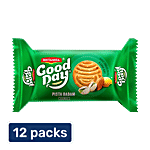 Britannia Good Day - Nuts Cookie 12x58 g Multipack