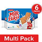 Britannia Biscuits - Milk Bikis 6x200 g Multipack