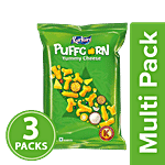 Kurkure Namkeen - PuffcornYummy Cheese 3x55 g Multipack