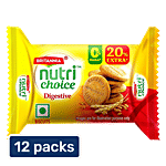 Britannia nutri choice Digestive High Fibre Biscuits 12x 41.7 g Multipack