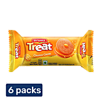 Britannia Treat - Orange Biscuits 6x50 g Multipack