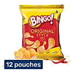 Bingo! Yumitos Potato Chips - Original Style, Chilli Sprinkled 12x21 g (Multipack)