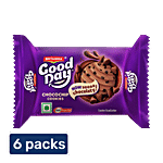 Britannia Good Day - Chocochip Cookies, Teatime Snack 6x33.4 g (Multipack)