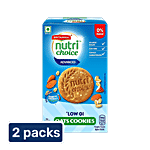 Britannia Nutri Choice Oats Cookies 2 x 150 g (6 N x 25 g) Multipack
