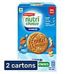 Britannia Nutri Choice Oats Cookies 2 x 150 g (6 N x 25 g) Multipack