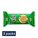 Britannia Good Day - Nuts Cookie 3x100 g Multipack