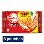 Sunfeast Glucose Biscuits 5x88 g (Multipack)