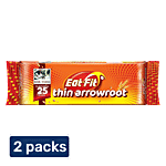 Bisk Farm Eat-Fit Thin Arrowrot Biscuits 2x300 g (Multipack)