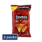 Doritos Nacho Crunchy, Nachos Chips, Snacks Cheese, Party Pack 2x 75 g Multipack