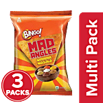 Bingo! Mad Angles Masala Madness Triangle Chips 3 x 60 g (Multipack)