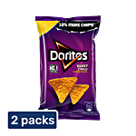 Doritos Nachos Sweet Chilli Crunchy, Nachos Chips, Snacks, Party Pack 2x75 g Multipack