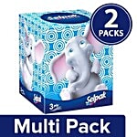 Selpak Facial Box Tissue Paper - Boutique 2x21 x 21.6 cm Multipack