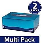 Selpak Facial Box Tissue Paper - Mini 2x16 x 21.5 cm Multipack