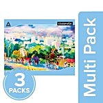 Classmate Drawing Book - Unruled, 40 Pages 3x1pc Multipack