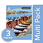 Classmate Notebook - King Size, Single Line, Ruled, 172 Pages 3x1pc Multipack