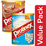 Protinex  Health Drink Chocolate 400G + Nutritional Supplement High Protein, Vanilla 400G Combo 2 Items