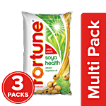 Fortune Soya Health Refined Soyabean Oil 3x870 g (Multipack)