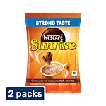 Nescafe  Sunrise Instant Coffee Powder - Chicory Mix 2x45 g (Multipack)