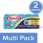 Yakult Probiotic Fermented Milk Drink - Light 2x(5 x 65 ml each) Multipack