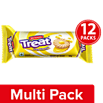 Britannia Treat - Crazy Pineapple Cream Biscuits 12x64 g Multipack