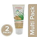 Patanjali Face Pack - Aloevera Multani Mitti 2x60 ml Multipack