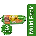 Patanjali Biscuit - Nariyal 3x100 g Multipack