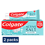 Colgate Active Salt Anticavity Toothpaste 2 x 300 g (Multipack)