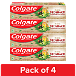 Colgate Toothpaste - Swarna Vedshakti Natural 4x200 g Multipack