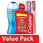 bb Combo Thermal Spa Shower Gel 250ml + Toothpaste Maxfresh 150G + Mouthwash Plax 250ml Combo 3 Items