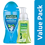 Palmolive Palmolive Feel the Massage Body Wash 250ml + Foaming Hand Wash 250ml Combo 2 Items