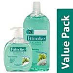 Palmolive Hand Wash - Sea Mineral, Imported 250ml + Hand Wash - Natural, Sea Mineral 500ml Combo 2 Items