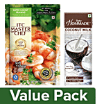bb Combo Dabur Hommade - Coconut Milk 200ml + ITC Master Chef Prawns - Super Large 200gm Combo 2 Items