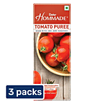 Dabur Hommade - Tomato Puree 3x200 g Multipack
